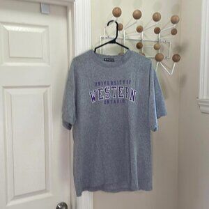 UWO - Classic 90s Western University - Grey - Large